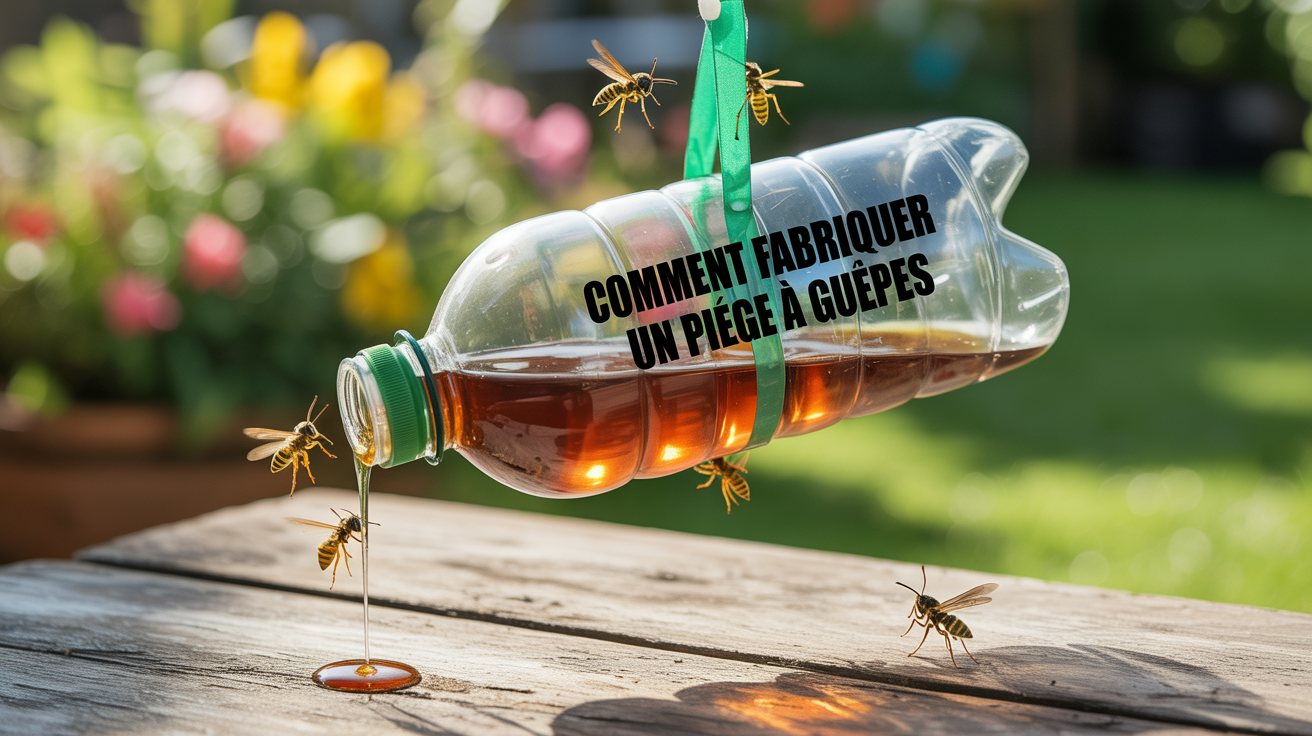 comment fabriquer un piège à guêpes